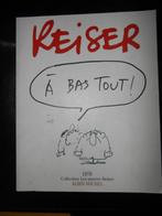 Reiser " à  bas tout", Boeken, Stripverhalen, Ophalen of Verzenden