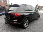 Vw Tiguan, 2017, 1.4i, 76.000km, Bomvolle R Line, 4 Motion,, Auto's, Volkswagen, Automaat, Zwart, Zwart, Bedrijf