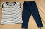 T-shirt / blouse et legging…. 12 mois / 80 cm, Kinderen en Baby's, Babykleding | Maat 80, Ophalen, Gebruikt