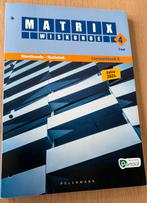Matrix Wiskunde 4.3 Leerwerkboek B Meetkunde – Statistiek (e, Ophalen of Verzenden, Nederlands