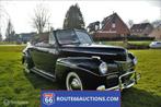 Ford V8 Cabriolet Super Deluxe Cabriolet | Route 66 Auctions, Auto's, Lederen bekleding, Zwart, Leder, Bedrijf