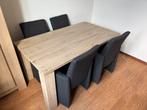 Goossens eettafel met stoelen ZGAN, Huis en Inrichting, Ophalen