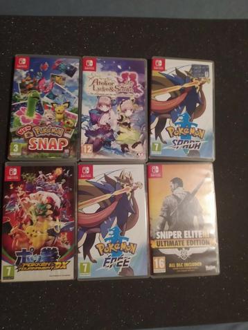Jeux Nintendo switch  beschikbaar voor biedingen