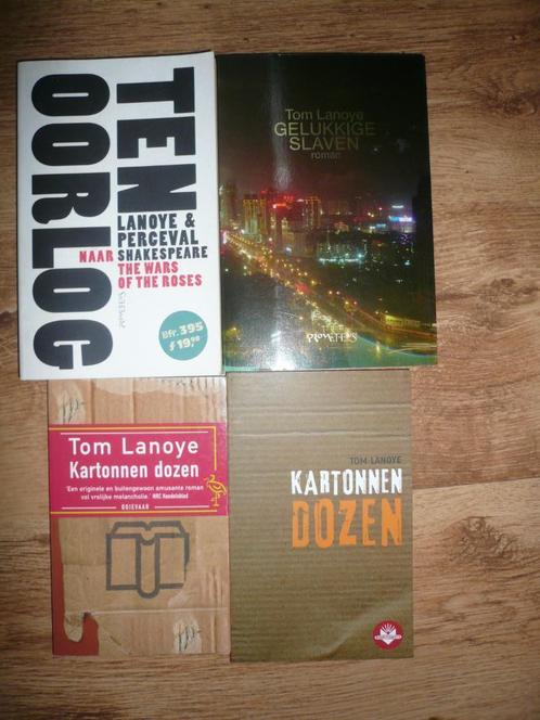 3 boeken van Tom Lanoye, Boeken, Literatuur, Zo goed als nieuw, België, Ophalen