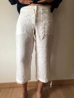 3/4 linnen broek, Kleding | Dames, Broeken en Pantalons, Ophalen, Zo goed als nieuw
