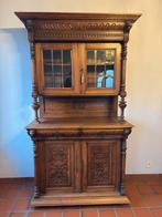 Antieken vitrinekast in topstaat, Ophalen