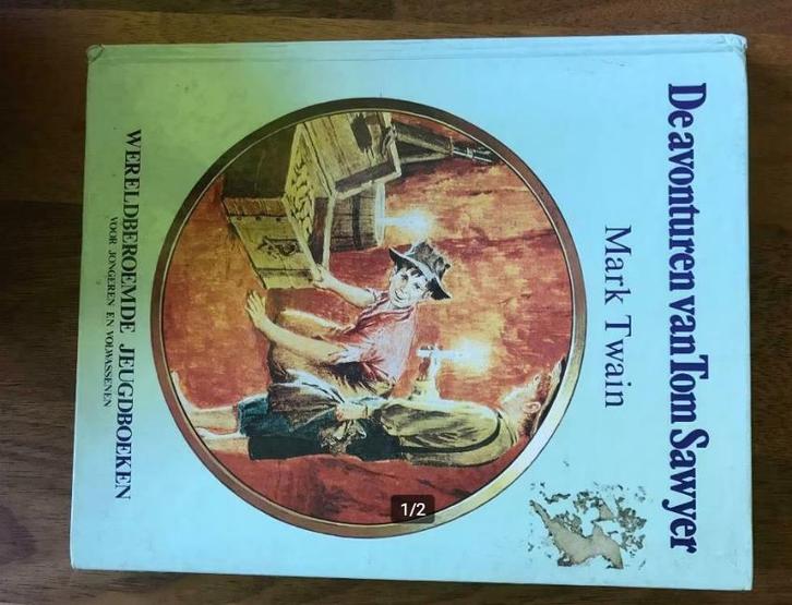 leesboek Tom Sawyer, Boeken, Literatuur, Gelezen, Ophalen of Verzenden