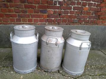 ALUMINIUM MELKKANNEN beschikbaar voor biedingen