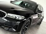 BMW 5 Serie 518 dA Touring-1ERPRO-COCKPIT-T.O-CARPLAY-CUIR-C, Auto's, BMW, 4 cilinders, Zwart, Leder, Bedrijf