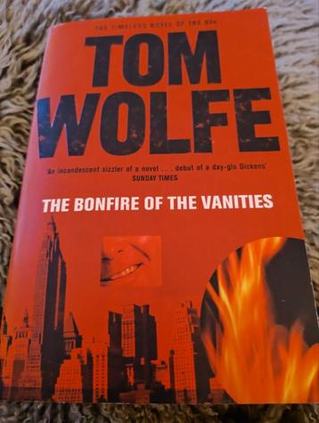 Boek Tom Wolfe, the bonfire of the vanities beschikbaar voor biedingen