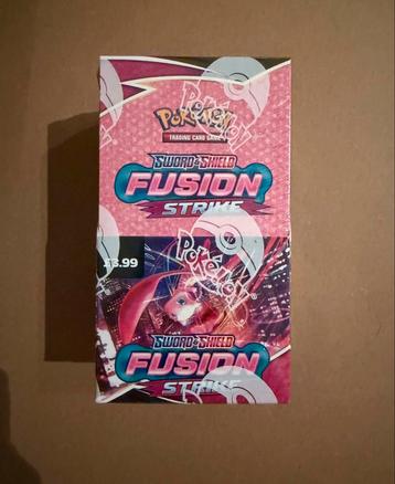 Pokémon Fusion Strike halve boosterbox (18 packs), Enlèvement ou Envoi, Neuf