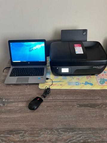 PC HP plus imprimante. HP beschikbaar voor biedingen