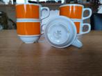 Koffietassen, vintage 5 stuks, Ophalen