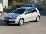 VW GOLF6 50DKM 2010 BENZINE GEKEURD&GARANTIE, Auto's, Voorwielaandrijving, Euro 5, Stof, Zwart