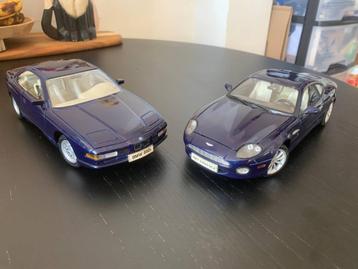 Modelauto’s BMW en Aston Martin schaal 1:18  beschikbaar voor biedingen