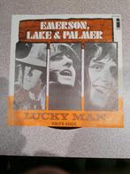 Emerson, lake & Palmer,  lucky man,  knife-edge, Ophalen of Verzenden, Zo goed als nieuw