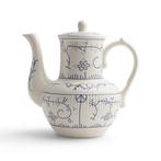 Zeer mooie koffiepot van Royal Boch Copenhague, Antiek en Kunst, Ophalen of Verzenden