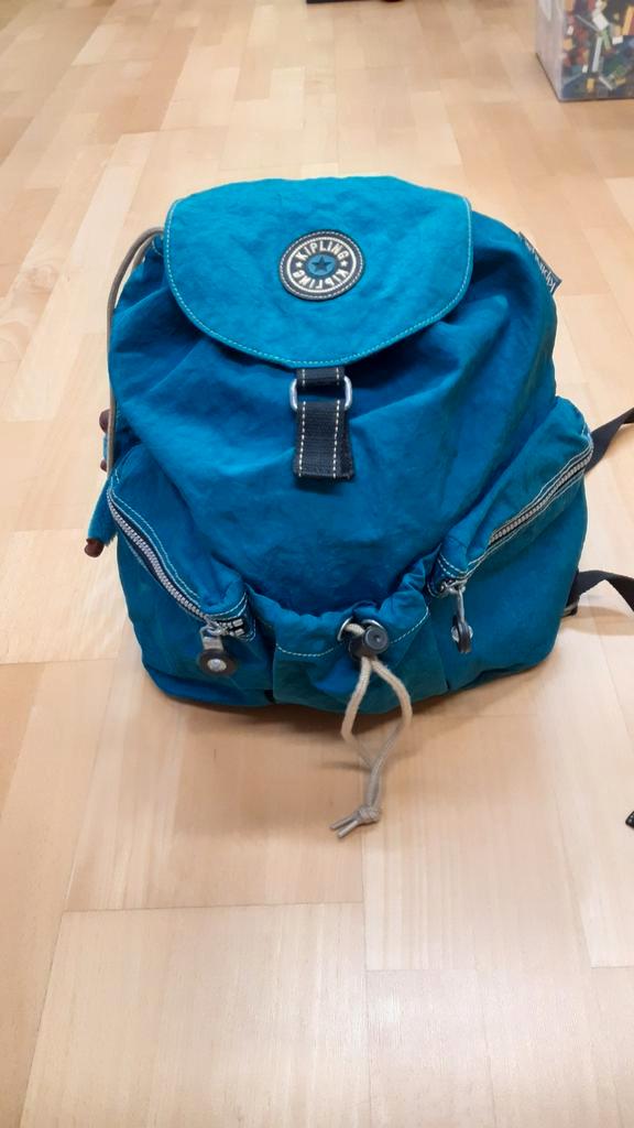 Kipling rugzak blauwgroen, Handtassen en Accessoires, Tassen | Rugtassen, Kipling, Ophalen of Verzenden
