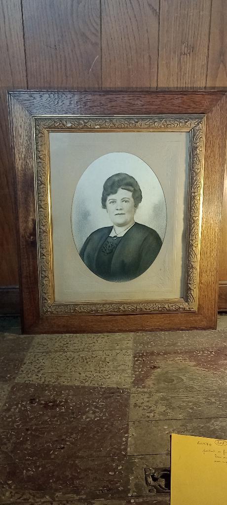 Photographie portrait argentique ancienne, 60x70, n308, Antiquités & Art, Art | Dessins & Photographie, Enlèvement