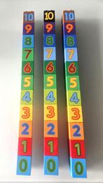 3 x Duplo cijfers : 0 tem 10 (33 blokken), Ophalen of Verzenden, Duplo