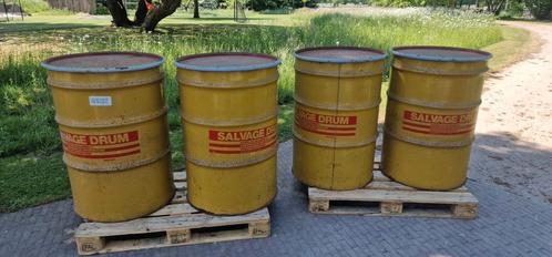 metalen vintage vaten, Doe-het-zelf en Bouw, Metalen, Gebruikt, IJzer, Ophalen