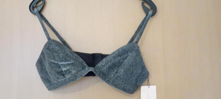 Grijze glittersteun maat XS, Kleding | Dames, Ondergoed en Lingerie, BH, Grijs, Ophalen of Verzenden