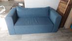 Zetelbed/slaapbank  Ikea Askeby, Huis en Inrichting, Ophalen, Gebruikt, Tweepersoons, Blauw