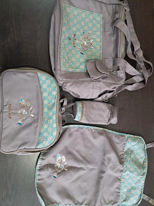 Sac à langer Nattou complet, Kinderen en Baby's, Luiertassen, Zo goed als nieuw, Ophalen of Verzenden