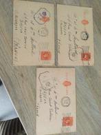 3 briefkaarten 1944, Ophalen of Verzenden