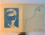 Jean Cocteau - uitnodiging tentoonstelling 1973, Ophalen of Verzenden