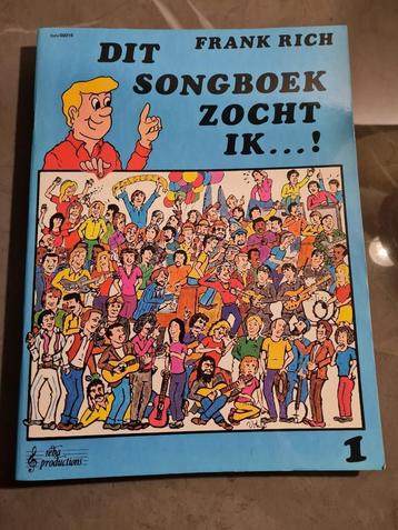 dit songboek zocht ik...1 /  Frank Rich beschikbaar voor biedingen