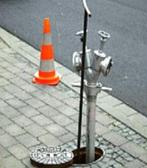 standpijp , hydrant en sleutel, Ophalen, Gebruikt
