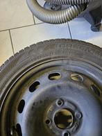 4 winterbanden met stalen velgen 195/50R15/82H, Ophalen, Zo goed als nieuw
