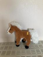 Knuffel bruin paardje, L=30 cm, H= 28 cm prima staat, Ophalen of Verzenden, Zo goed als nieuw, Paard