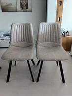 2 Beige Eetkamerstoelen, Huis en Inrichting, Stoelen, Ophalen