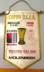1980 RWD Molenbeek RWDM Torino vintage voetbal vaandel, Verzamelen, Sportartikelen en Voetbal, Ophalen of Verzenden, Zo goed als nieuw