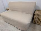 LYCKSELE HAVET slaapbank (IKEA), Ophalen, Beige, Tweepersoons, Zo goed als nieuw