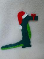 Décoration de Noël crocodile avec chapeau avec boucle de sus, Enlèvement ou Envoi, Neuf