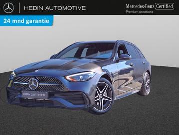 Mercedes-Benz C-Klasse 300 e Estate AMG Line, Auto's, Automaat, Stof, Gebruikt, Lane Departure Warning
