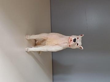 Figurine chien dogue aegentin