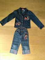 Dora l'exploratrice - ensemble en jeans - taille 116 (6 ans), Enfants & Bébés, Vêtements enfant | Taille 116, Comme neuf, Ensemble