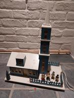Houten verlichte kerk kerst decoratie popjes, Diversen, Kerst, Ophalen of Verzenden