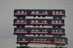 Lima Type M2-4 voitures SNCB-1voiture feux fin de convoie, Envoi, Utilisé, Lima
