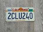 California nummerplaat, Collections, Marques automobiles, Motos & Formules 1, Utilisé, Enlèvement ou Envoi