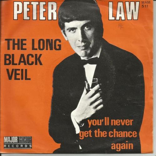 Peter Law - The long black veil   - 1968 -, Cd's en Dvd's, Vinyl Singles, Single, Pop, 7 inch, Ophalen of Verzenden