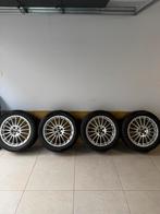 AUDI VELGEN 18 INCH MET  WINTERBANDEN PIRELLI 255/45/18, Pneus hiver, 18 pouces, Enlèvement, Jante(s)