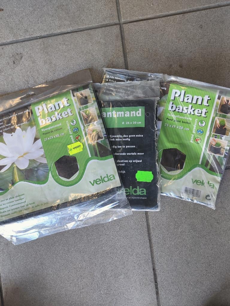 Plantmanden voor vijver, Tuin en Terras, Ophalen, Zo goed als nieuw