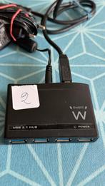 usb hub, Computers en Software, Dockingstations, Ophalen, Gebruikt