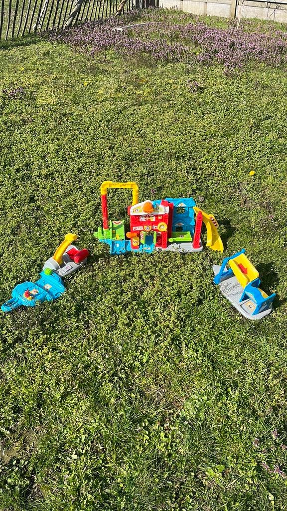 Speelgoed garage compleet, Verzamelen, Ophalen, Zo goed als nieuw