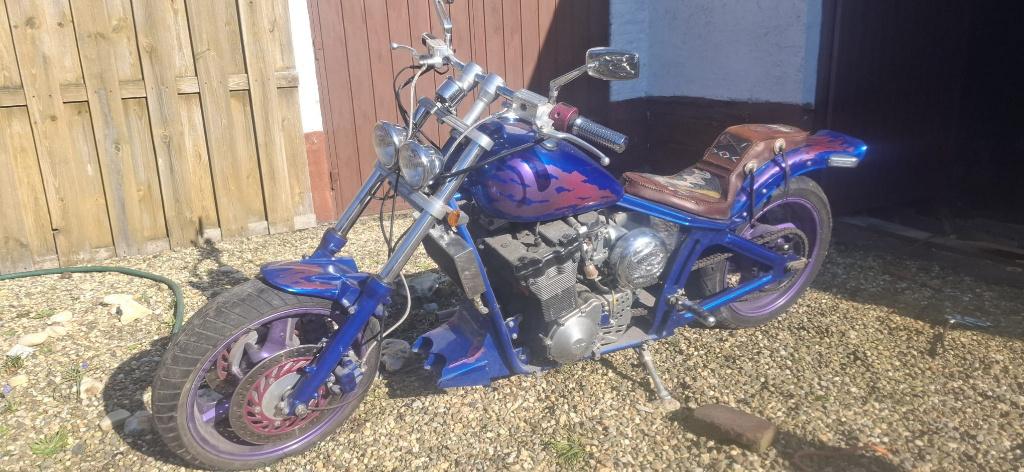 Unieke Chopper - Motor, Motoren, Motoren | Suzuki, Particulier, Chopper, 4 cilinders, Handgeschakeld, Gebruikt, Ophalen